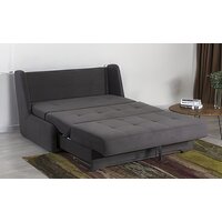 Диван DiArt Лео-3 1500 (велюр, Ultra Grafit) - Превью изображения №11 — Интернет-магазин ПроЗаказ