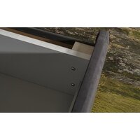 Диван DiArt Лео-3 1500 (велюр, Ultra Grafit) - Превью изображения №3 — Интернет-магазин ПроЗаказ