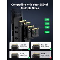 Бокс для накопителей M.2 Ugreen CM400 90264 - Превью изображения №7 — Интернет-магазин ПроЗаказ