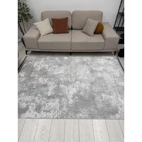Ковер для жилой комнаты Radjab Carpet Амаль Прямоугольник 0901A 13095RK (2x4, Grey/Grey) - Превью изображения №4 — Интернет-магазин ПроЗаказ
