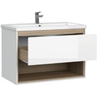  Cersanit Тумба с умывальником Louna 80 + Como 80 - Превью изображения №2 — Интернет-магазин ПроЗаказ