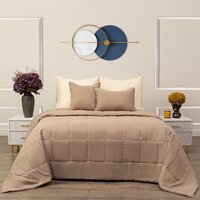 Набор текстиля для спальни Sofi De MarkO Доминико 160x220 Пок-Дом-160х220кп (капучино) - Превью изображения №2 — Интернет-магазин ПроЗаказ