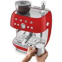 Рожковая кофеварка Smeg EGF03RDEU - Превью изображения №5 — Интернет-магазин ПроЗаказ