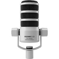Проводной микрофон RODE PodMic USB (белый) - Превью изображения №2 — Интернет-магазин ПроЗаказ