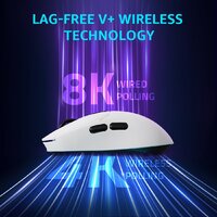 Игровая мышь Rapoo VT1 Pro Max (белый) - Превью изображения №5 — Интернет-магазин ПроЗаказ