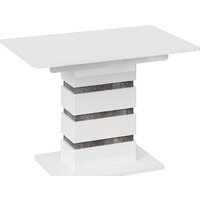 Кухонный стол Трия Мадейра тип 1 (белый глянец/ателье темный) - Превью изображения №5 — Интернет-магазин ПроЗаказ