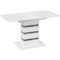 Кухонный стол Трия Мадейра тип 1 (белый глянец/ателье темный) - Превью изображения №6 — Интернет-магазин ПроЗаказ