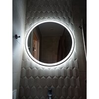  Пекам Зеркало Ring 1 80x80 ring1-80x80d (с подсветкой и сенсором на взмах руки) - Превью изображения №7 — Интернет-магазин ПроЗаказ