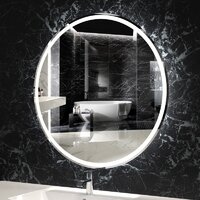  Пекам Зеркало Ring 1 80x80 ring1-80x80d (с подсветкой и сенсором на взмах руки) - Превью изображения №5 — Интернет-магазин ПроЗаказ