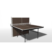 Теннисный стол Wips Strong Outdoor (коричневый) - Превью изображения №3 — Интернет-магазин ПроЗаказ