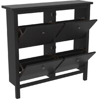 Тумба для обуви ММЦ Кантри 04 (блэк) - Превью изображения №2 — Интернет-магазин ПроЗаказ