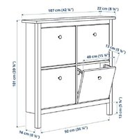 Тумба для обуви ММЦ Кантри 04 (блэк) - Превью изображения №3 — Интернет-магазин ПроЗаказ
