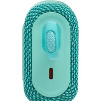 Беспроводная колонка JBL Go 3 (бирюзовый) - Превью изображения №7 — Интернет-магазин ПроЗаказ