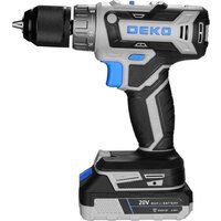 Дрель-шуруповерт Deko DKCD20V One Set63 083-1038 (с 2-мя АКБ, кейс) - Превью изображения №3 — Интернет-магазин ПроЗаказ