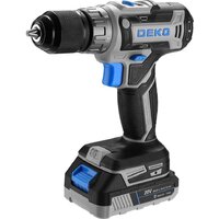 Дрель-шуруповерт Deko DKCD20V One Set63 083-1038 (с 2-мя АКБ, кейс) - Превью изображения №2 — Интернет-магазин ПроЗаказ