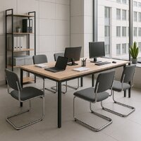 Офисный стул AksHome Славия Leto 68 (темно-серая ткань/хром) - Превью изображения №13 — Интернет-магазин ПроЗаказ