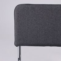 Офисный стул AksHome Славия Leto 68 (темно-серая ткань/хром) - Превью изображения №12 — Интернет-магазин ПроЗаказ