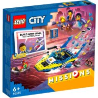 Конструктор LEGO City 60355 Детективные миссии водной полиции - Превью изображения №1 — Интернет-магазин ПроЗаказ