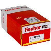 Дюбель-гвоздь Fischer N 8 x 120/80 S 48794 (100 шт) - Превью изображения №2 — Интернет-магазин ПроЗаказ