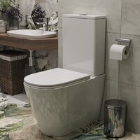 Унитаз напольный Roxen Wailet Tornado Rimless Soft Close 600175-01 - Превью изображения №3 — Интернет-магазин ПроЗаказ