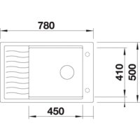 Кухонная мойка Blanco Elon XL 6 S 524848 (белый) - Превью изображения №2 — Интернет-магазин ПроЗаказ