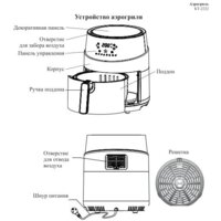 Аэрогриль (аэрофритюрница) Kitfort KT-2222 - Превью изображения №9 — Интернет-магазин ПроЗаказ