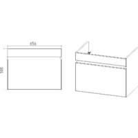  Viant Тумба с умывальником Мальта Como 70 VMAL70CO-T1YP+S-UM-COM70/1-w - Превью изображения №4 — Интернет-магазин ПроЗаказ