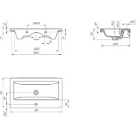  Viant Тумба с умывальником Мальта Como 70 VMAL70CO-T1YP+S-UM-COM70/1-w - Превью изображения №5 — Интернет-магазин ПроЗаказ