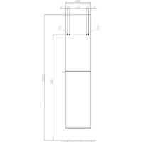  Акватон Шкаф-пенал для ванной Амели 1A262503AEFI0 - Превью изображения №2 — Интернет-магазин ПроЗаказ
