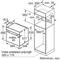 Электрический духовой шкаф Bosch Serie 8 HSG958DB1S - Превью изображения №11 — Интернет-магазин ПроЗаказ
