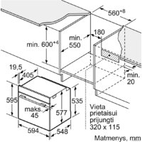 Электрический духовой шкаф Bosch Serie 8 HSG958DB1S - Превью изображения №12 — Интернет-магазин ПроЗаказ