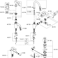 Смеситель Grohe Eurostyle Cosmopolitan 33565002 - Превью изображения №3 — Интернет-магазин ПроЗаказ