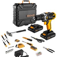 Дрель-шуруповерт Deko DKCD20FU-Li SET 104 063-4178 (с 2-мя АКБ, кейс) - Превью изображения №2 — Интернет-магазин ПроЗаказ