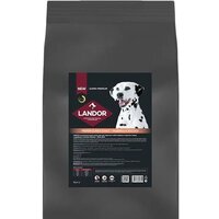 Landor Medium & Maxi Adult для взрослых cредних и крупных пород c индейкой и лососем 15 кг