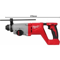 Перфоратор Milwaukee M18 M18BLHACD26-0X 4933492482 (без АКБ, кейс) - Превью изображения №6 — Интернет-магазин ПроЗаказ