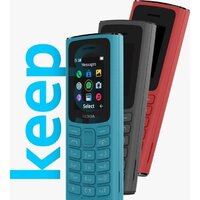 Кнопочный телефон Nokia 105 (2023) Dual SIM TA-1557 (красный) - Превью изображения №2 — Интернет-магазин ПроЗаказ