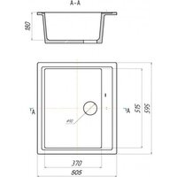 Кухонная мойка Saniteco Mare (терракот) - Превью изображения №10 — Интернет-магазин ПроЗаказ