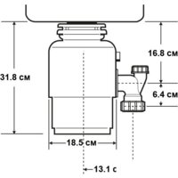 Измельчитель пищевых отходов InSinkErator E75 - Превью изображения №4 — Интернет-магазин ПроЗаказ
