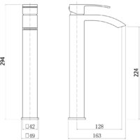Смеситель Fashun A51218-21 - Превью изображения №3 — Интернет-магазин ПроЗаказ