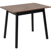 Мамадома Tirk radial-94 раздвижной 94-126х64 (дуб веллингтон/черный)