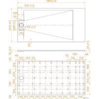 Душевой поддон RGW TUS-W 90x180 - Превью изображения №7 — Интернет-магазин ПроЗаказ