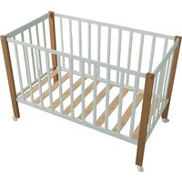 Классическая детская кроватка СКВ-Компани 3190111-6 (белый бук) - Превью изображения №2 — Интернет-магазин ПроЗаказ