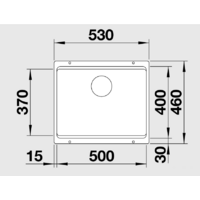 Кухонная мойка Blanco Etagon 500-U Silgranit (темная скала) [522228] - Превью изображения №2 — Интернет-магазин ПроЗаказ