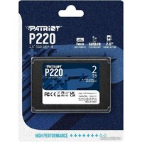 SSD Patriot P220 2TB P220S2TB25 - Превью изображения №5 — Интернет-магазин ПроЗаказ