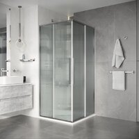 Душевой уголок Niagara Nova NG-4622-34 80x80x195 (хром/рифленое стекло) - Превью изображения №8 — Интернет-магазин ПроЗаказ