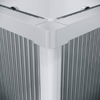 Душевой уголок Niagara Nova NG-4622-34 80x80x195 (хром/рифленое стекло) - Превью изображения №3 — Интернет-магазин ПроЗаказ