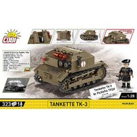 Конструктор Cobi Historical Collection WWII Tankette TK-3 - Превью изображения №4 — Интернет-магазин ПроЗаказ