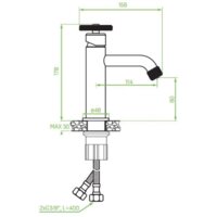 Смеситель Laveo Muro BAU 722D - Превью изображения №3 — Интернет-магазин ПроЗаказ