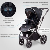 Универсальная коляска Sweet Baby Rocco 2в1 (черный) - Превью изображения №8 — Интернет-магазин ПроЗаказ