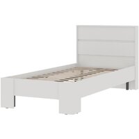 Кровать Стендмебель Хелен КР 01 90x200 (белый/белый) - Превью изображения №2 — Интернет-магазин ПроЗаказ
